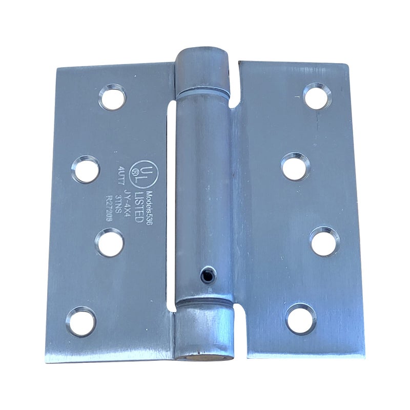 Hinge Outlet Stainless Steel Spring Hinge - 4 Inch Square - Highly Rust Resistant - 2 Pack - Image 1